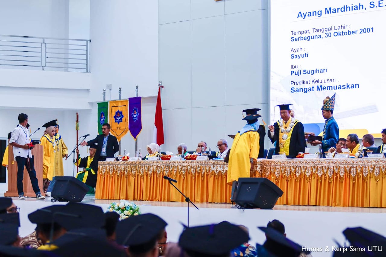 UTU Gelar Wisuda keXVII Tahun 2024, Luluskan 497 Sarjana Wordpers.id