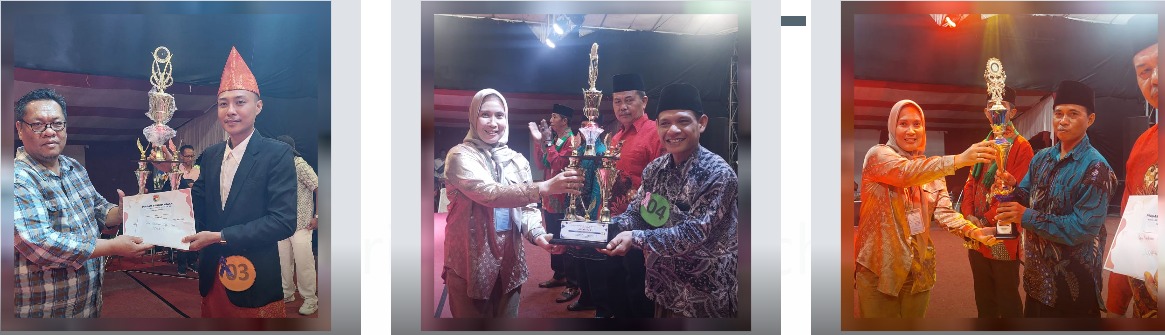 Pemberian Hadiah Kepada Peserta Lomba dalam Kegiatan Agenda HUT Kabupaten Mukomuko Ke-21 Foto/Dok: Bambang