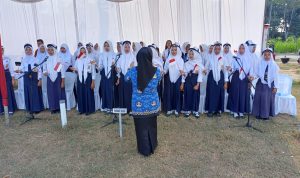 SMPN 1 Ringinrejo Gelar Upacara HUT RI ke-80, Tanamkan Semangat Nasionalisme pada Siswa