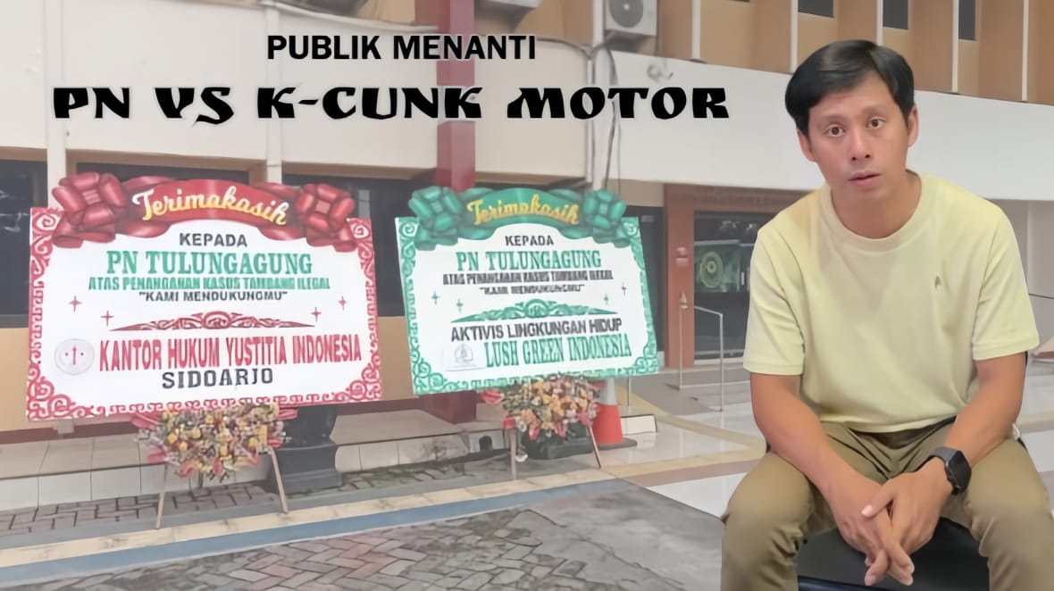 kcunk motor vs pengadilan Negeri Tulungagung soal Tambang Ilegal