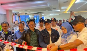 peresmian gendis fadel and coffe di mega mall