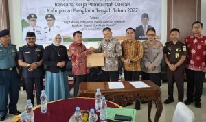 Arsyad Hamzah dprd bengkulu tengah tampak Hadir dalam Musrenbang 2027 BengkulU Tengah