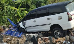 Microsleep Maut di Tulungagung, Bukannya Sampai Tujuan, Mobil Malah Parkir di Pemakaman di Desa Jeli
