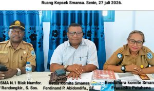 Dugaan Penyelewengan Dana Komite SMAN 1 Biak Kota Mencuat, Pengurus Angkat Bicara dan Siap Diaudit