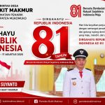 Desa Bukit Makmur, Penarik, Mukomuko Ucapan HUT RI