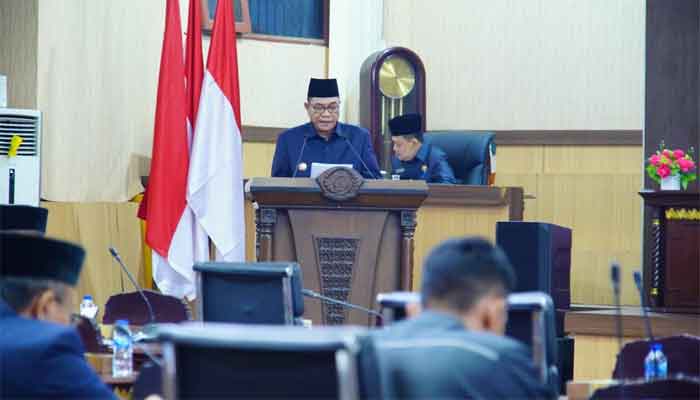 Bupati Toha Sampaikan Rancangan Perubahan APBD Muba 2026 dalam Paripurna DPRD